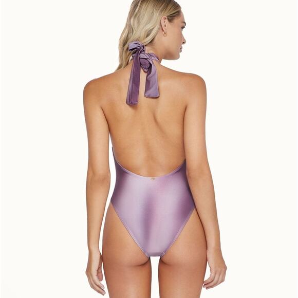 NWT PQ Swim Violet Sunset Alex One Piece - Picture 2 of 8